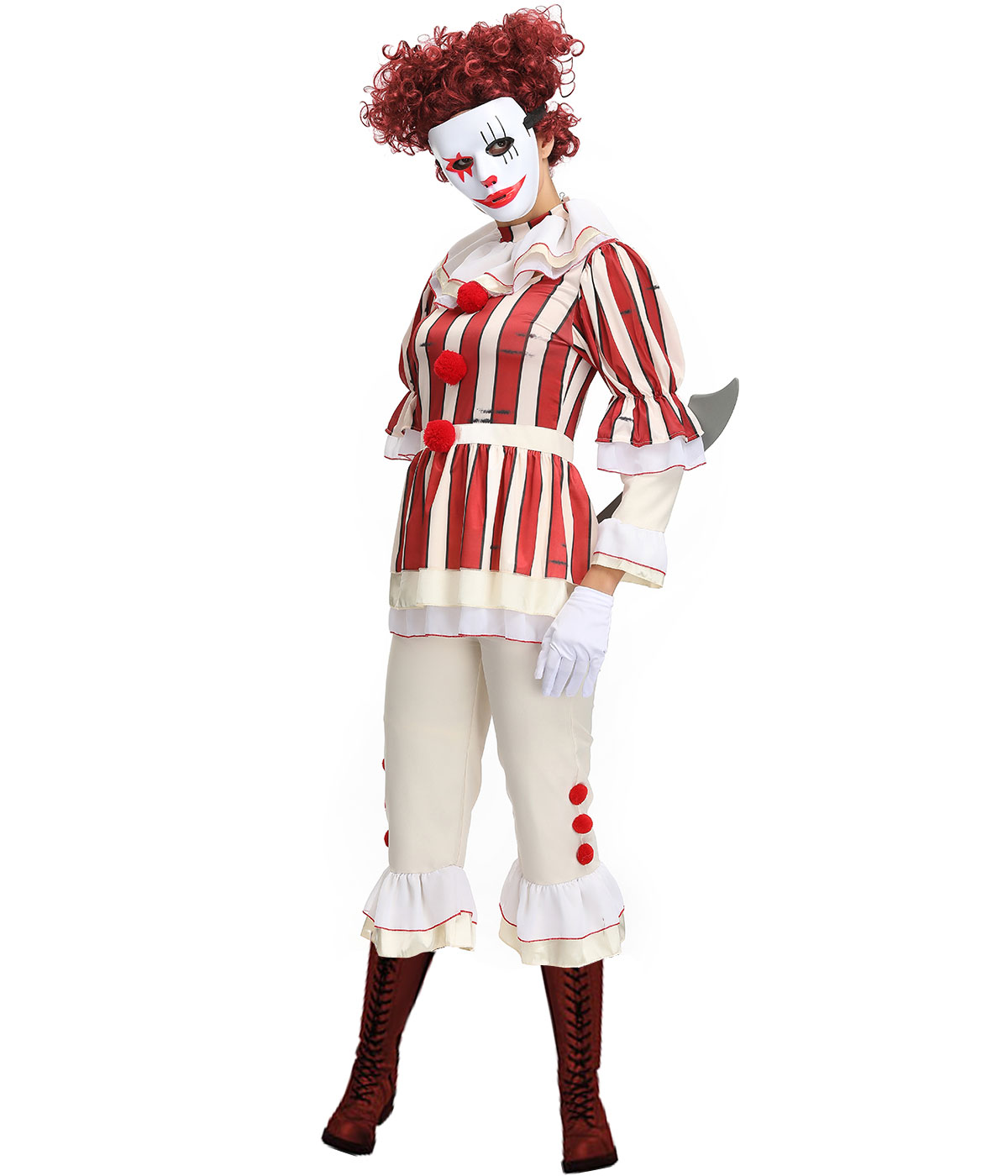 F1915 sexy clown costume for women